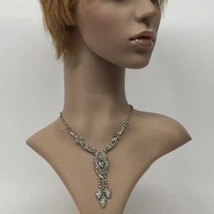Fabulous Vintage Rhinestone Choker Mint Condition